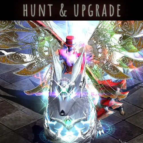 Mu online hunt and upgrade system